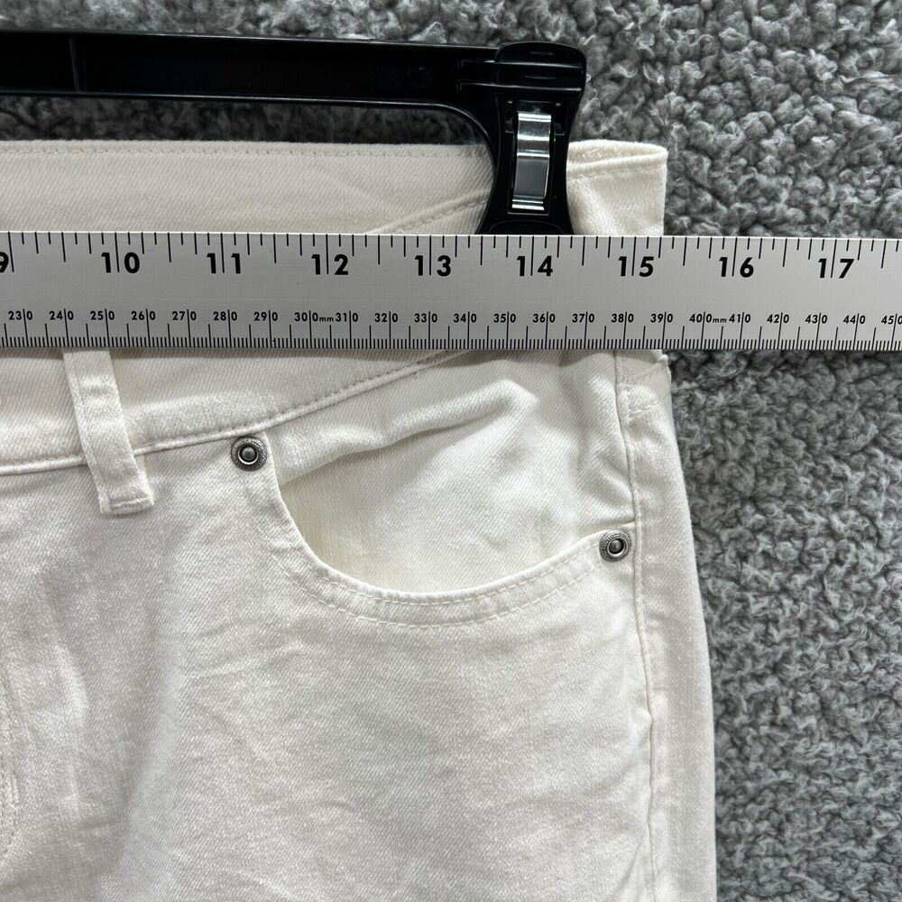 Southern Tide Women White Stretch Skinny Jean Resort Tapered size 29 - Picture 8 of 16